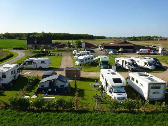 Camping met stalling Poperinge, West-Vlaanderen